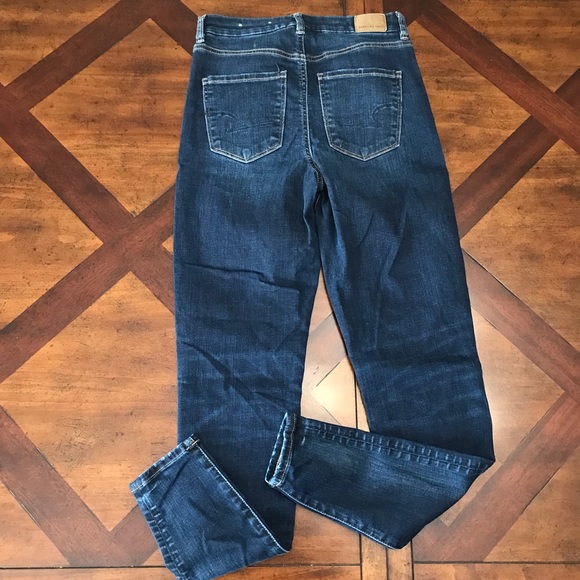 American Eagle AEO next level stretch curvy hi-rise jegging size 4 Long - Picture 2 of 8